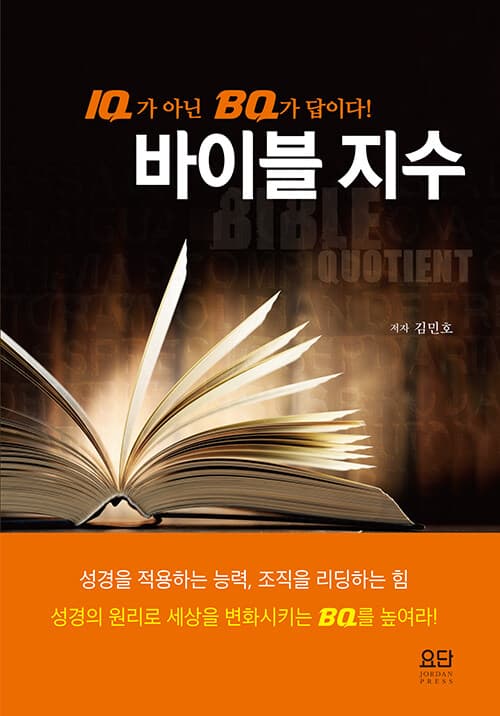 바이블 지수 : IQ가 아닌 BQ가 답이다! 표지