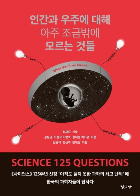 인간과 우주에 대해 아주 조금밖에 모르는 것들 표지