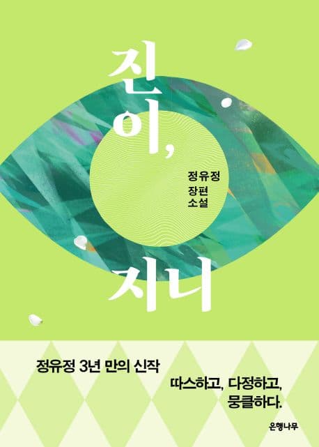 진이, 지니 : 정유정 장편소설 표지