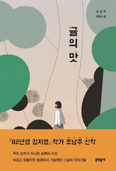 귤의 맛 : 조남주 장편소설 표지
