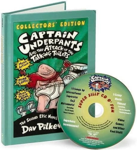 Captain Underpants and the Attack of the Talking Toilets (Colletors' Edition) 표지