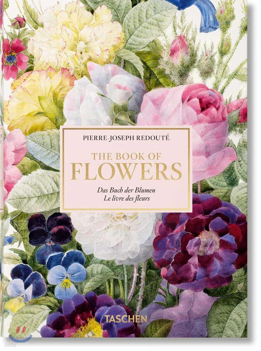 (The) Book of flowers : Pierre-Joseph Redoute 표지
