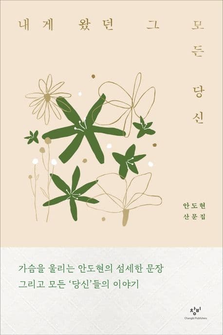 내게 왔던 그 모든 당신 : 안도현 산문집 표지