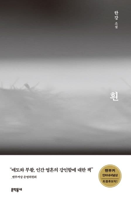 흰 : 한강 소설 표지