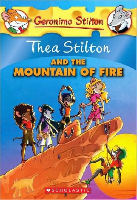 Thea Stilton and the mountain of fire 표지