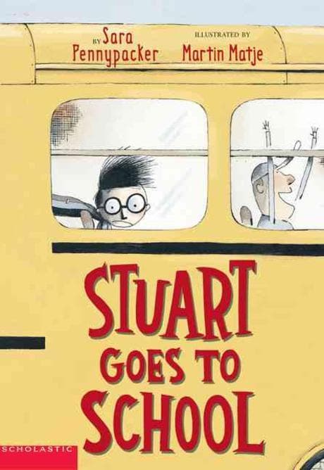 Stuart goes to school 표지