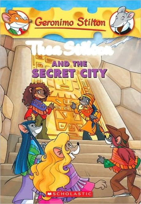 Thea stilton and the secret city 표지