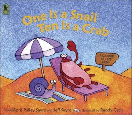 One is a snail, ten is a crab : a counting by feet book 표지
