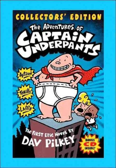 The adventures of Captain Underpants 표지
