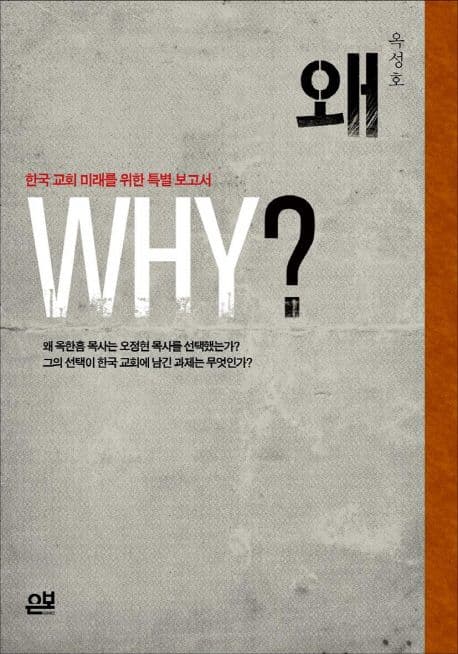 왜 why?:한국 교회 미래를 위한 특별 보고서 표지