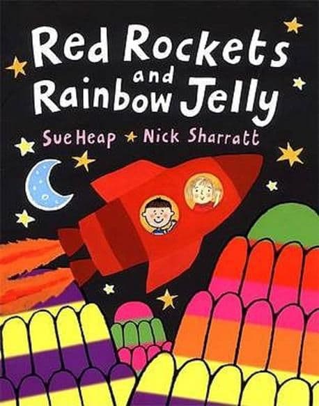 Red rockets and rainbow jelly 표지