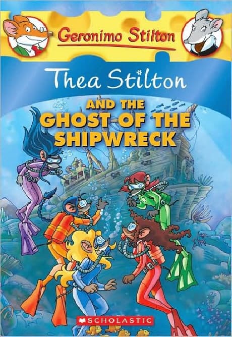 Thea stilton and the ghost of the shipwreck 표지