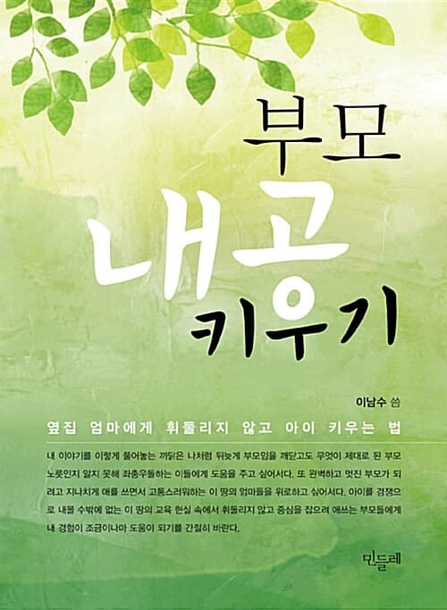 (솔빛엄마)부모내공키우기 표지