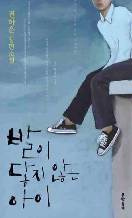 발이 닿지 않는 아이  : 권하은 장편소설 표지