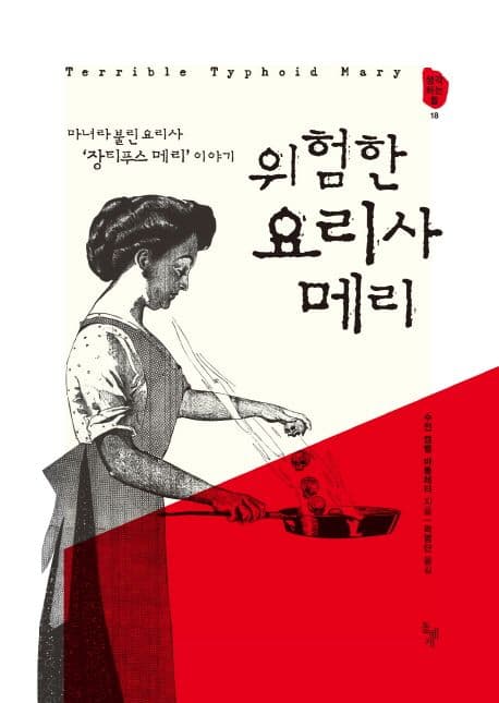 위험한 요리사 메리 : 마녀라 불린 요리사 '장티푸스 메리' 이야기 표지