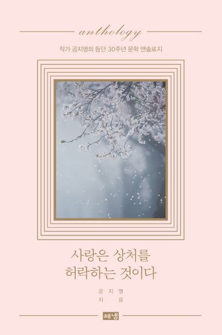 사랑은 상처를 허락하는 것이다 : 작가 공지영의 등단 30주년 문학 앤솔로지 표지