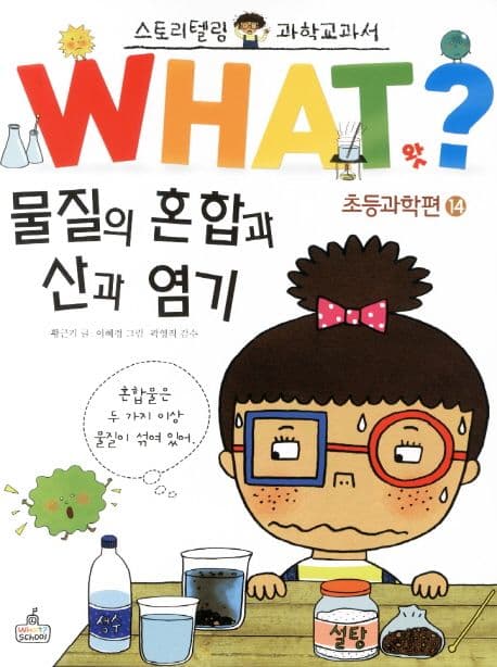 물질의 혼합과 산과 염기 표지