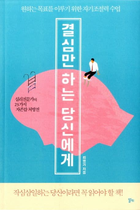 결심만 하는 당신에게 : 원하는 목표를 이루기 위한 자기조절력 수업 표지