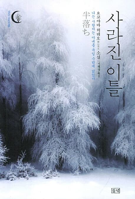 사라진 이틀 : 요코야마 히데오 소설 표지