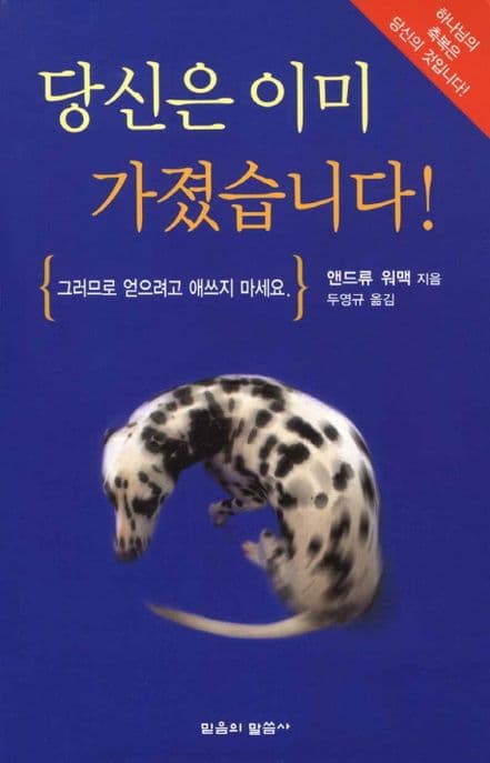 당신은 이미 가졌습니다 표지
