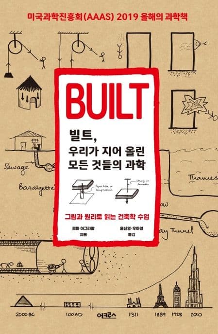 빌트, 우리가 지어 올린 모든 것들의 과학 : 그림과 원리로 읽는 건축학 수업 표지