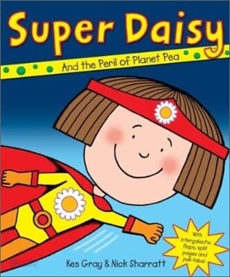 Super Daisy and the peril of Planet Pea 표지