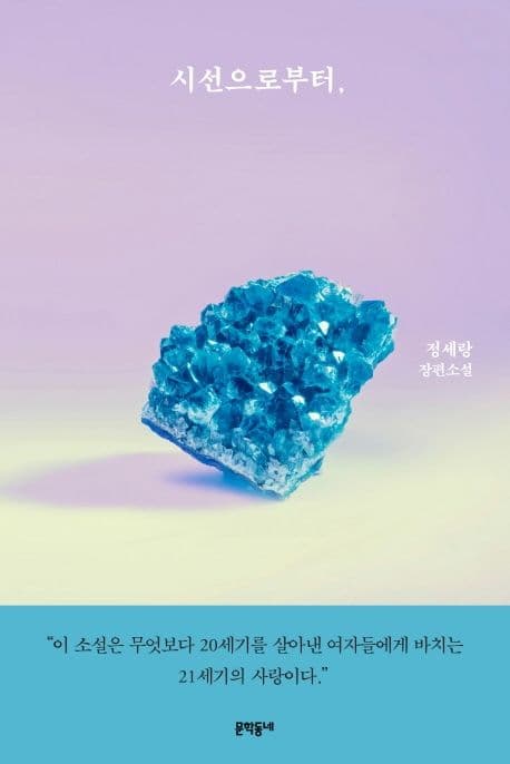시선으로부터, : 정세랑 장편소설 표지