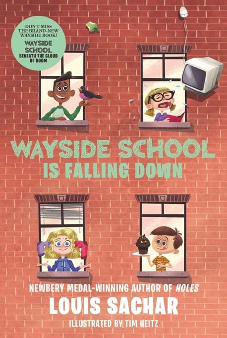 Wayside school is falling down 표지