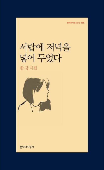 서랍에 저녁을 넣어 두었다 : 한강 시집 표지