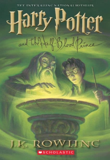 Harry Potter and the Half-blood Prince 표지