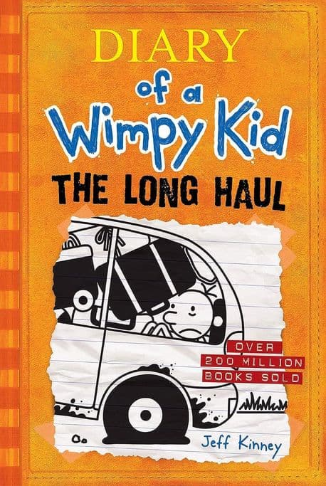 Diary of a Wimpy kid.9, the long haul 표지