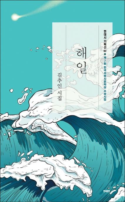 해일 : 제7회 한국서정시문학상 수상시집 : 김추인 시집 표지