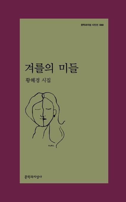 겨를의 미들 : 황혜경 시집 표지