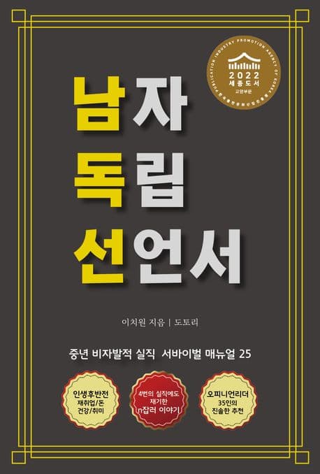 남자 독립 선언서 표지