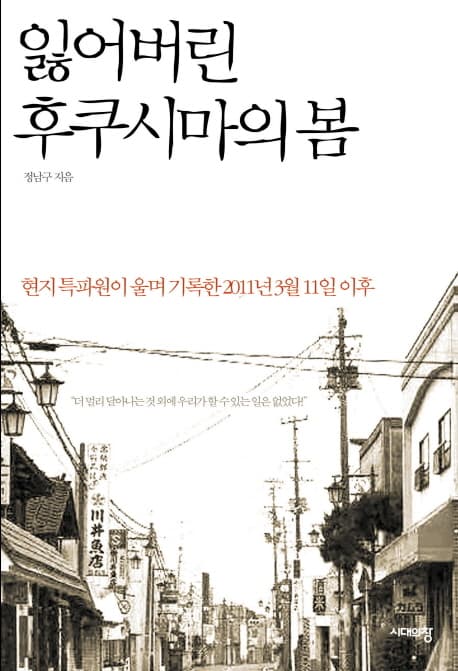 잃어버린 후쿠시마의 봄 표지