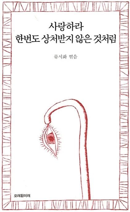 사랑하라 한번도 상처받지 않은 것처럼 표지