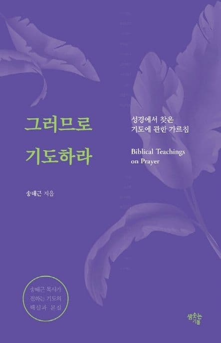 그러므로 기도하라 : 성경에서 찾은 기도에 관한 가르침 표지