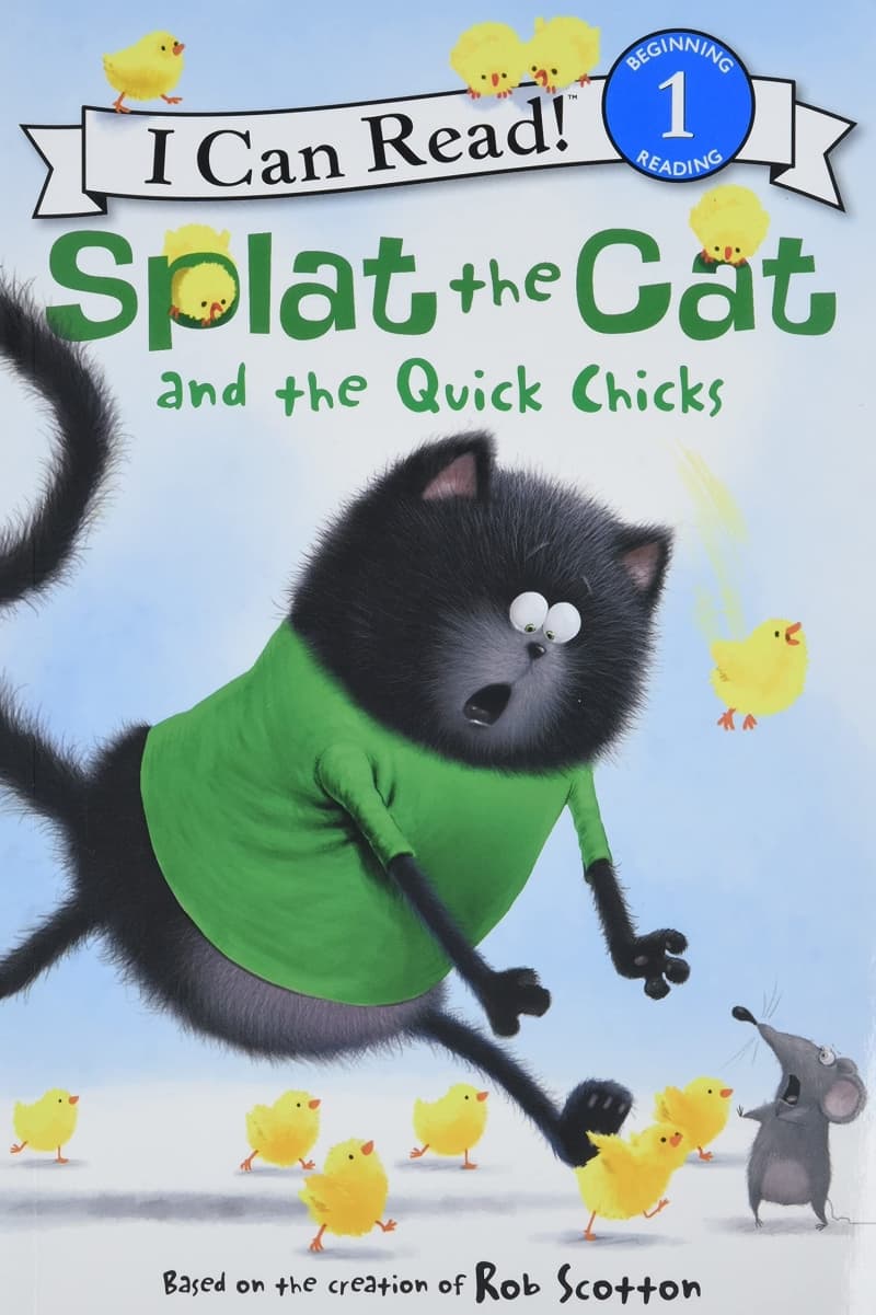 Splat the Cat and the Quick Chicks 표지
