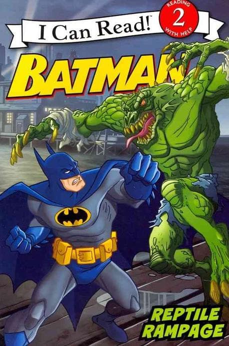 BATMAN- Reptile Rampage 표지