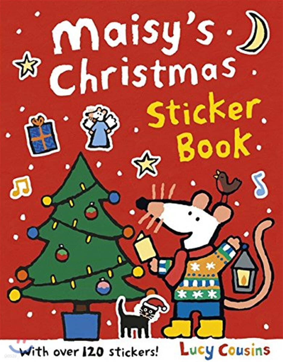 Maisy's christmas sticker book 표지