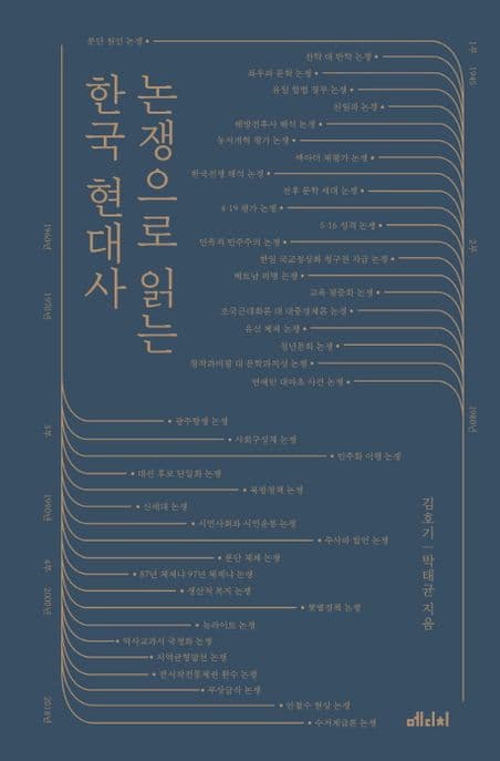 논쟁으로 읽는 한국 현대사 표지