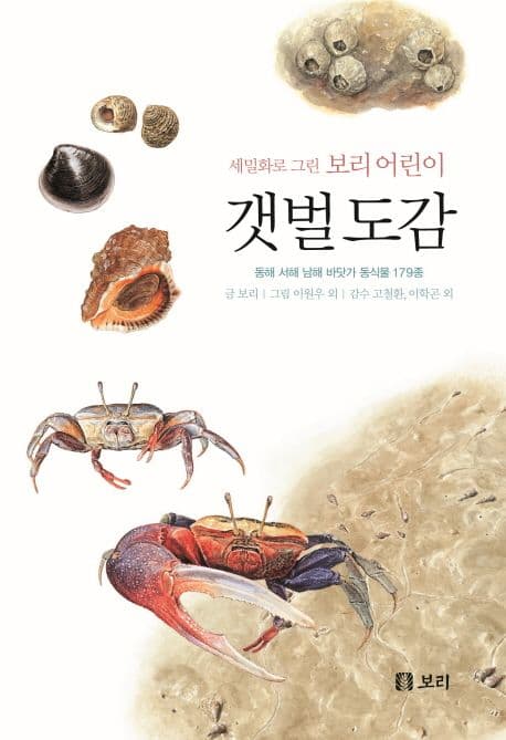 (세밀화로 그린) 갯벌 도감 : 동해 서해 남해 바닷가 동식물 179종 표지