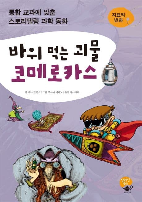바위 먹는 괴물 코메로카스 : 지표의 변화 표지