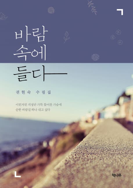 바람 속에 들다 표지