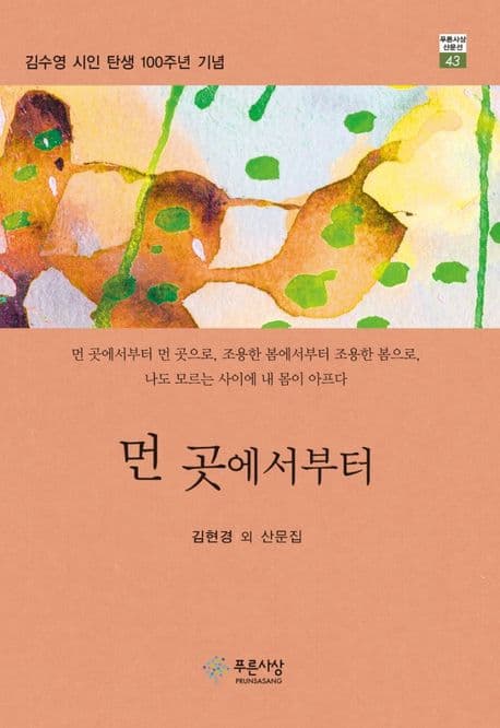 먼 곳에서부터 : 김현경 외 산문집 표지