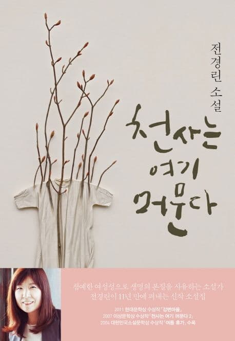 천사는 여기 머문다 : 전경린 소설 표지