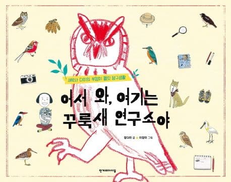 어서 와, 여기는 꾸룩새 연구소야 : 새박사 다미의 부엉이 펠릿 탐구생활 표지