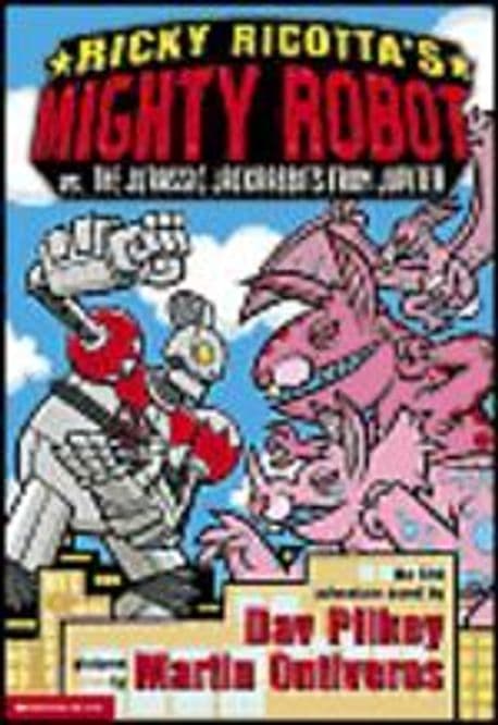 Mighty robot vs. the jurassic jackrabbits from jupiter 표지