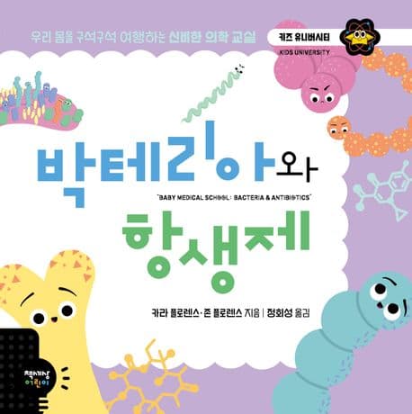 박테리아와 항생제 표지