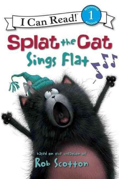 Splat The Cat Sings Flat 표지